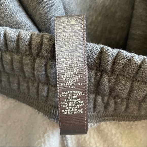 SKIMS Lounge Fleece Tapered Joggers Men’s Medium Heather Gray Sweat Pants - Picture 12 of 12